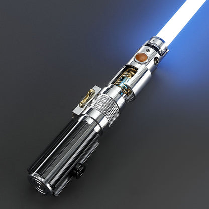 DamienSaber Anakin EP3 Lightsaber Xeno3.0 Sensitive Pixel Smooth Swing Light Saber Heavy Dueling Metal Hilt with Bluetooth