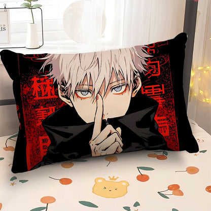 Jujutsu Kaisen peripheral pillow double side pillowcase Cartoon anime Itadori Yuji bedroom bed pillow Gojo Satoru soft pillow