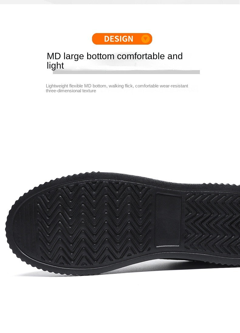 Tênis Masculino Impermeável de Prancha Leve Outono Inverno Tênis Masculino Casual com Cadarço Macio para Esportes e Caminhada