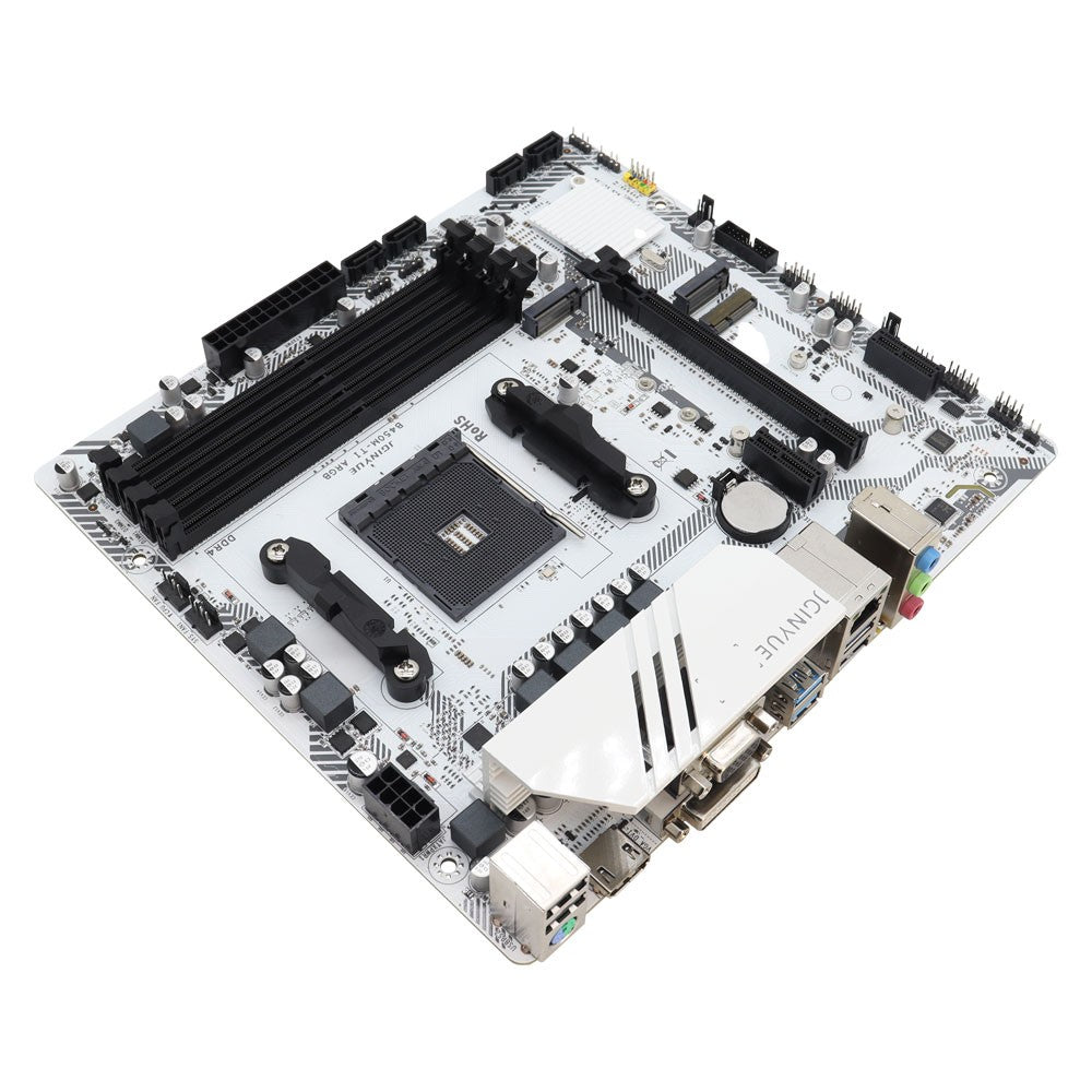 1PC B450M-TI ARGB Motherboard M.2 NVME ARGB PC Motherboard AMD Processor Dual-Channel 4*DDR4 Memory AM4 USB Mainboard