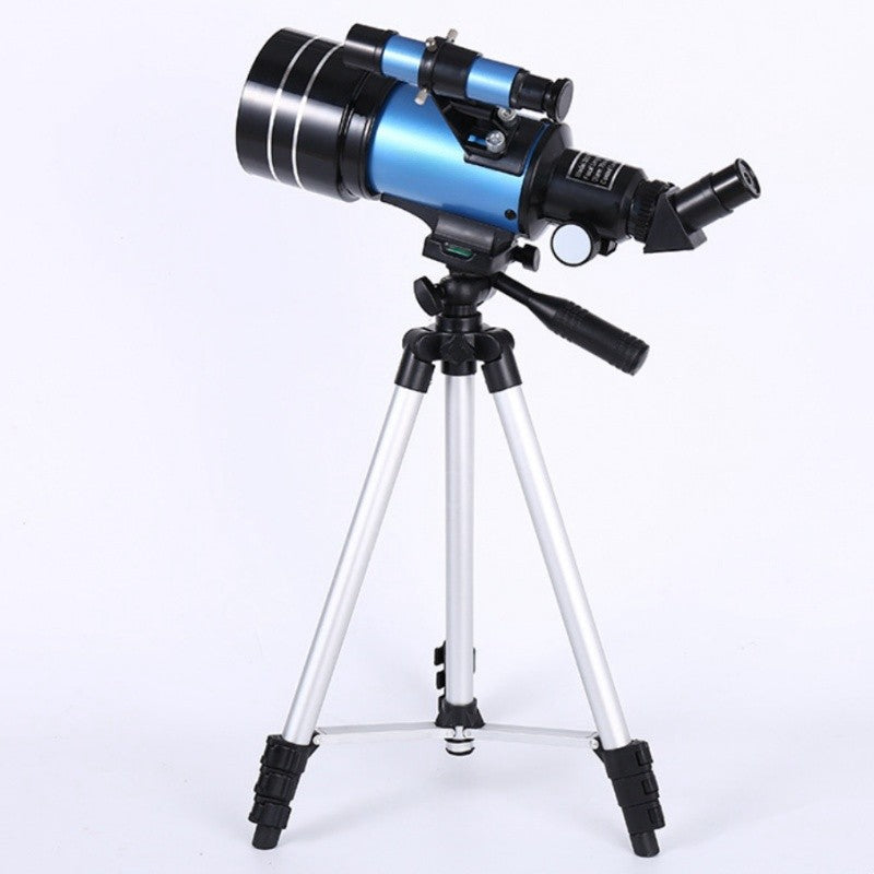 Telescópio Refrator de Abertura de 70 mm para Adultos e Crianças Telescópio Portátil para Iniciantes em Astronomia Telescópio de Viagem