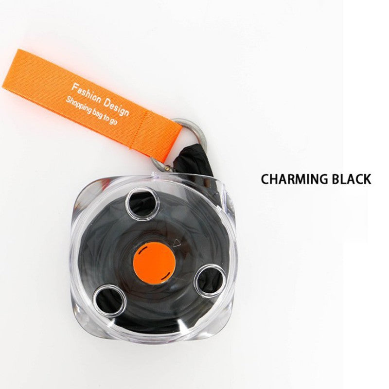 Multifunctional Shopping Storage Bag, Eco, Reusable, Super Small, Portable, Folding, Telescopic Disc, Supermarket