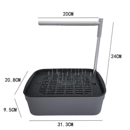 Banheira Automática para Pássaros com Água Corrente Caixa de Chuveiro Elétrica USB para Pássaros, Calopsitas e Furões