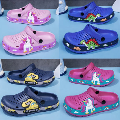 New Kids Clogs Baby Girls Slippers Summer Beach Water Shoes Indoor Outdoor EVA Casual Slipper Cute Little Girls Shoes Sandals