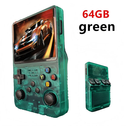 Retro R36S Handheld Video Game Console 3.5 Inch IPS Screen Games Portable Pocket Player Linux System