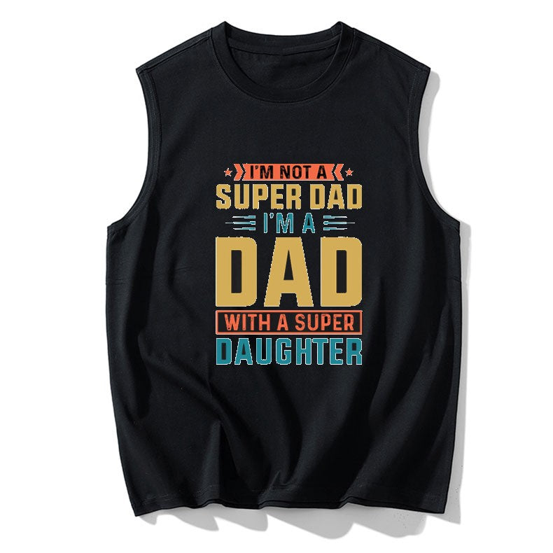 Men's Plus Size Vest Shirt 110-200KG Gym Workout Tummy Control Compression Tank Top Black Print Sleeveless Tee Fat Male Clothing