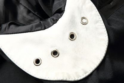 2025 Retro Style 100% Top Layer Cowhide Oversized Leather Jacket Color is made of Old Motorcycle Riding Clothes.