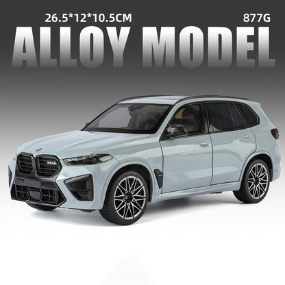 NOVO 1:18 BMW X5M X5 F95 SUV Liga Fundido & Veículos de Brinquedo Modelo de Carro em Escala Miniatura para Crianças
