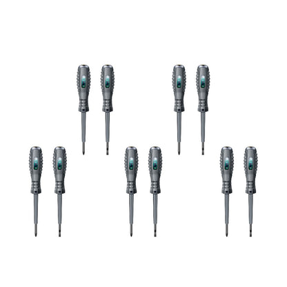 Chaves de fenda ANENG B05 de fenda/cruz Indicador de lâmpada neon Medidor Caneta elétrica Caneta testadora de bolso isolada para eletricistas Ferramentas