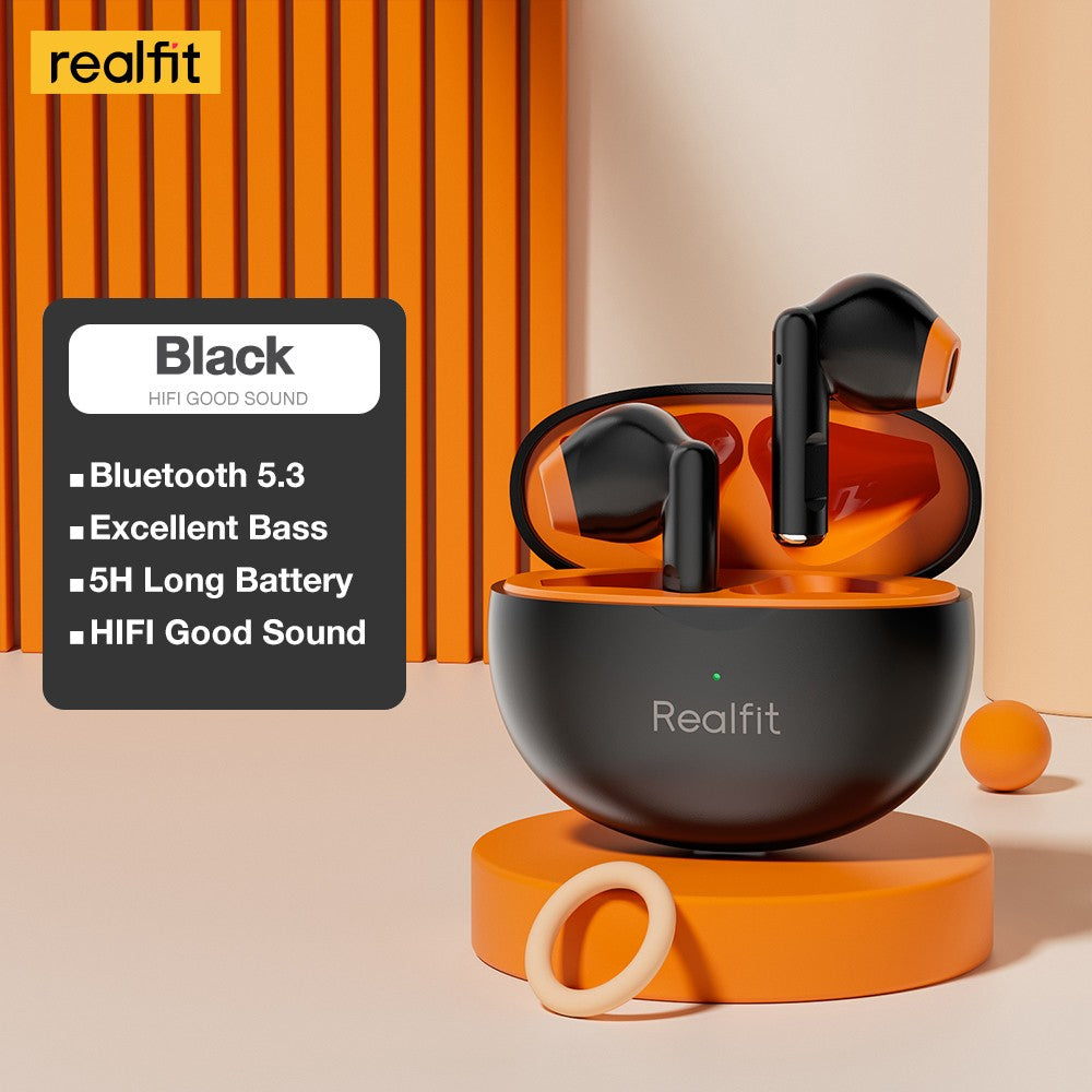 Fone de ouvido Bluetooth Realfit F2 Excelente Qualidade HIFI Fones de ouvido TWS sem fio Atacado para realme xiaomi