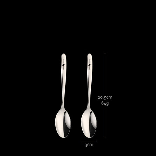 Conjunto de Talheres de Luxo Clássico em Aço Inoxidável 316 Certificado LFGB Garfo Faca Concha para Bife Acessórios de Mesa para Casamento
