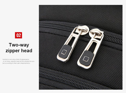 Waterproof 20 Inch Laptop Backpacks USB Charging School Bag Anti-theft Men Backpack Travel Backpack Male Mochila High Capacity