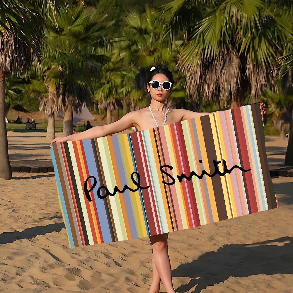 S_Smiths Fashion P_Paul Microfiber Beach Towel Absorbent Quick Dry Soft Yoga Swimming Resort Mountain Climbing Towel