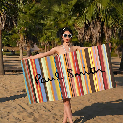 S_Smiths Fashion P_Paul Microfiber Beach Towel Absorbent Quick Dry Soft Yoga Swimming Resort Mountain Climbing Towel