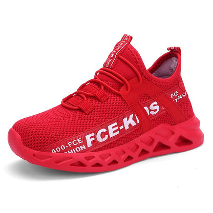 Children's School Student Running Sneakers Breathable Lightweight Soft Non-slip Leisure Comfortable Walking Shoes Boys Girls