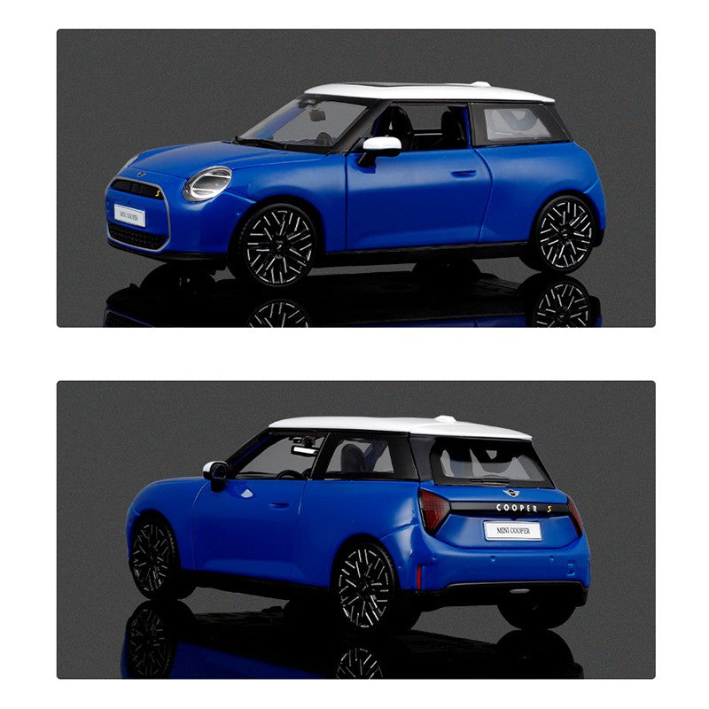 Novos em Estoque Maisto 1:24 Mini Cooper Se Azul Liga Miniatura Carro de Brinquedo Modelo Die-Cast Mini Cooper Se Coupe Esportivo Brinquedo Modelo Presente
