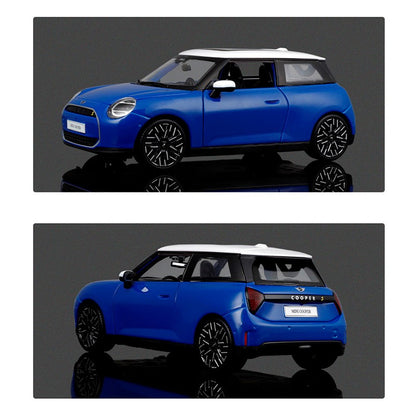 Novos em Estoque Maisto 1:24 Mini Cooper Se Azul Liga Miniatura Carro de Brinquedo Modelo Die-Cast Mini Cooper Se Coupe Esportivo Brinquedo Modelo Presente