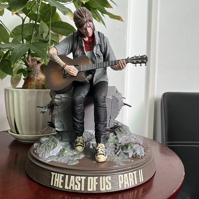 NECA The Last Of Us Part 2 Joel Ellie Com Arco Boneco de Ação 18cm Conjunto de 2 Peças Brinquedo Modelo Articulações Móveis Boneca Decoração de Quarto Presente
