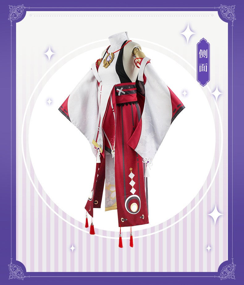 Genshin Impact Cosplay Costume - Sumeru Dendro Archon Nahida, Venti, Yae Miko Halloween Anime Game Stage Performance Outfit