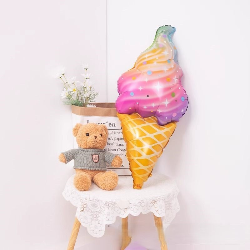 7pcs Candy & Ice Cream Theme Balloons Set pink balloons decoration party birthday balloons decoration party princess