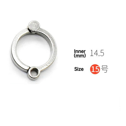 3.5mm-14.5mm Anel de Perna de Papagaio Anel de Pata de Corda Voadora de Pássaro Acessórios Externos para controle de voo de pássaros ao ar livre