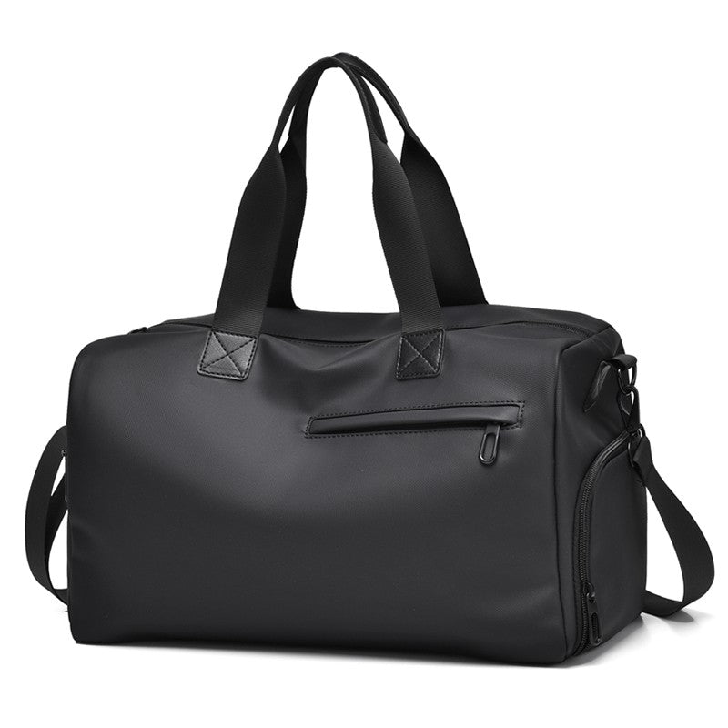Black Adjustable Strap Crossbody Bag?Fitness bag?traveling bag?with Zipper Pockets  Ideal for Sports & Casual Outings