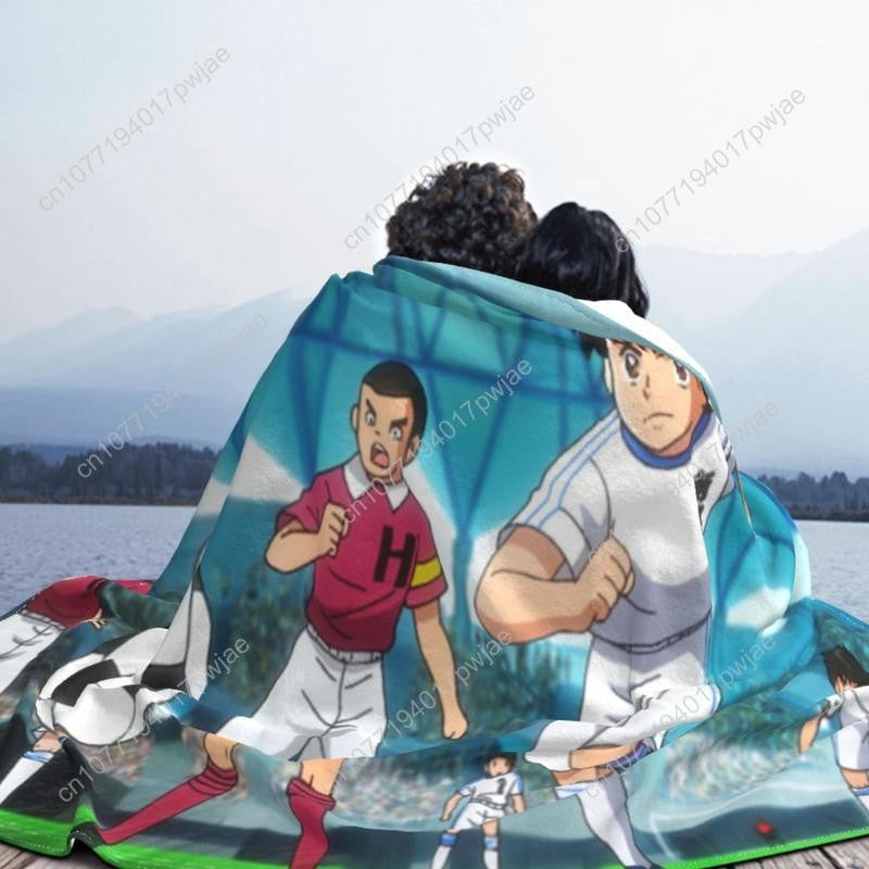 Captain Tsubasa 000428 Home Knee Blanket beach blanket Winter Blankets Thin Wadding Blanket Throw Custom blankets