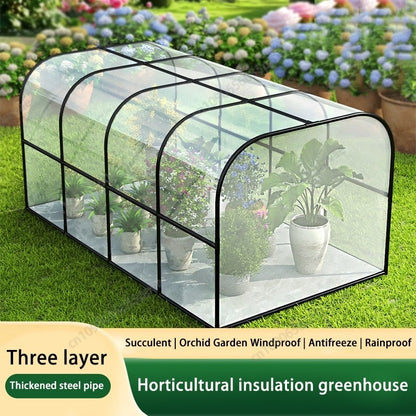 Winter Proof Greenhouse For Plants With Thermal Cover And Sunlight Protection Perfect For Balcony Garden Use And Outdoor Plant
