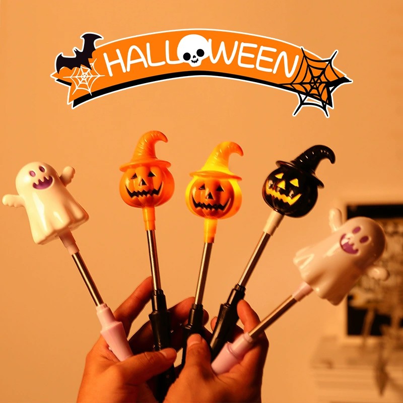 Halloween Pumpkin Hand Shaker Halloween Party Favor Gifts Halloween Glowing Hand Shaker Decor Mexico Day of The Dead Party Gifts