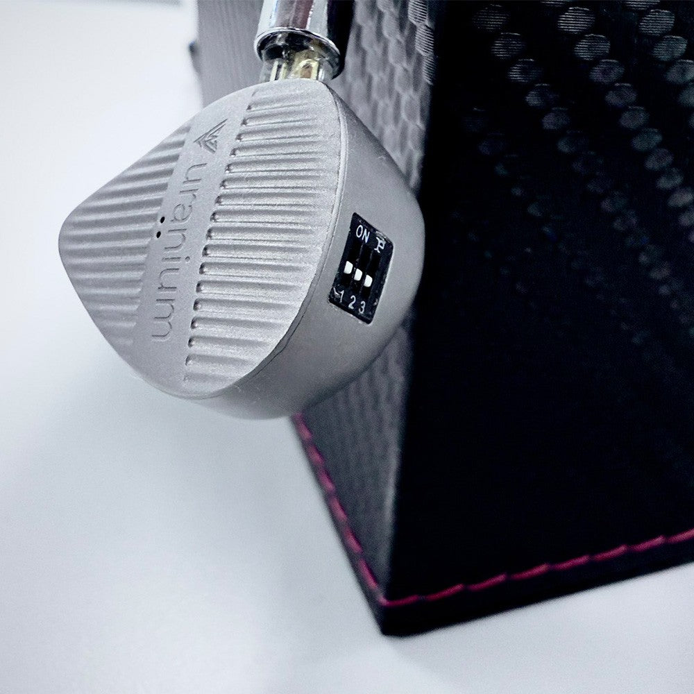 Night Oblivion Uranium 20 Balanced Armature Titanium Hi-Fi Audiophile-Grade Metal IEM In-ear Earphone with Switches
