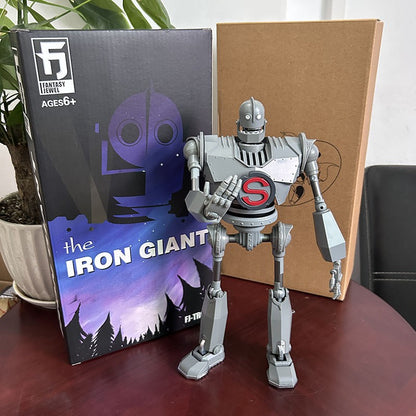 30 CmO Gigante de Ferro Figura O Gigante de Ferro Selecione o Modelo de Batalha Peças de Liga de Ação Figura Modelo Robô Brinquedos Colecionáveis Presentes de Aniversário