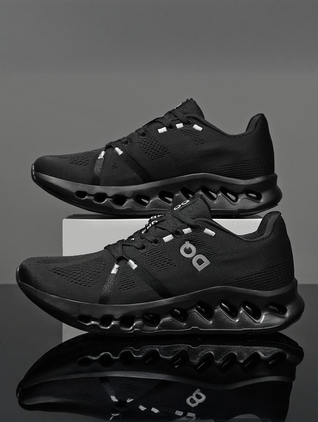 Tênis Masculino com Fivela Giratória, Sapatos Esportivos Leves de Primavera, Casuais, Respiráveis, para Corrida, Versáteis, Estilo Daddy Shoes