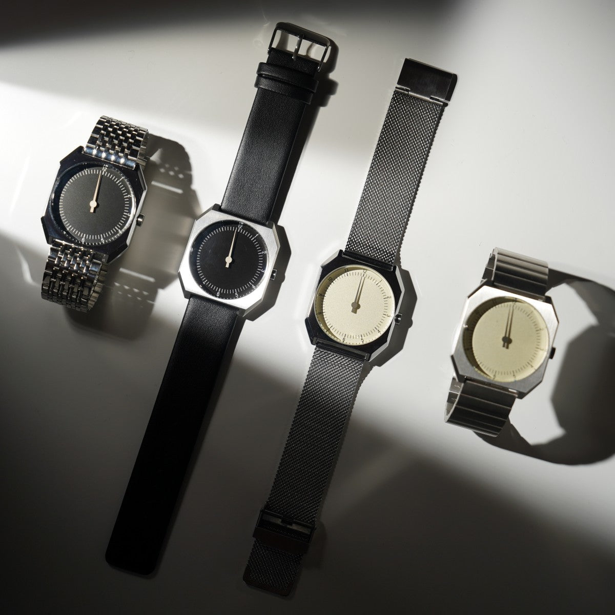 SKU Retro One Pointer Watch for Men - Vintage Style Square Quartz Watch Unique Design Fashion Wristwatch for man men alloy watch