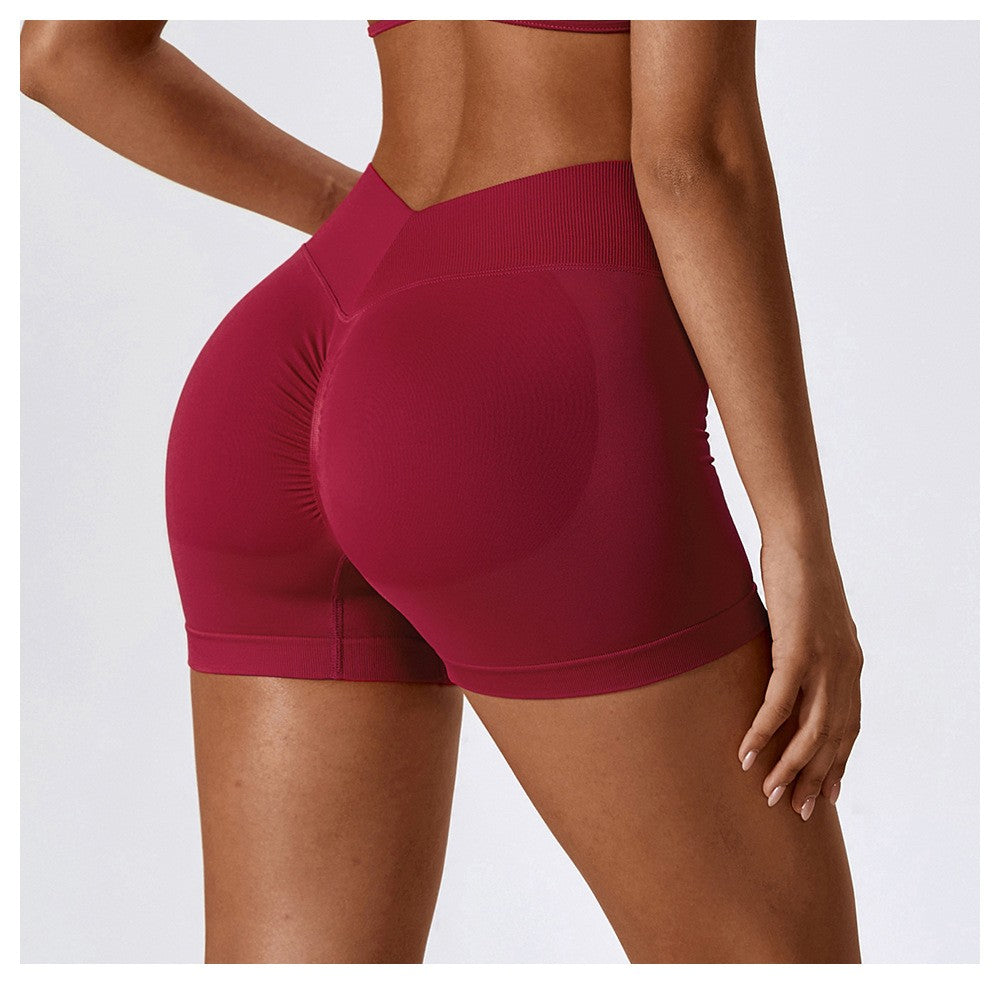 Yoga Shorts Women Gym Outfit Scrunch Butt Fitness Workout High Waist Leggings Gym Clothes For Women Cycling Shorts Sports Shorts