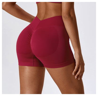 Yoga Shorts Women Gym Outfit Scrunch Butt Fitness Workout High Waist Leggings Gym Clothes For Women Cycling Shorts Sports Shorts