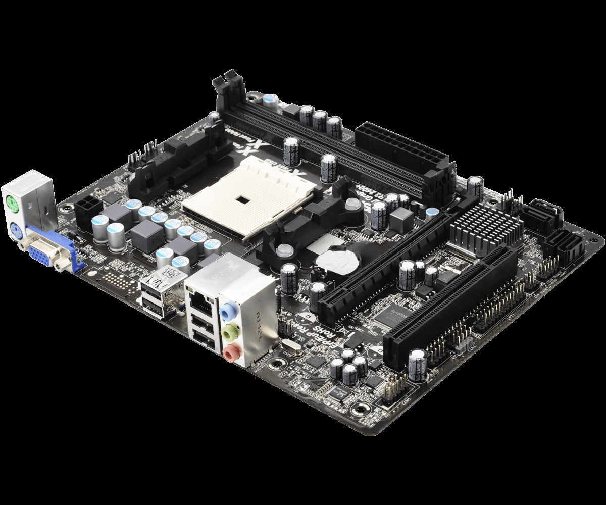 Placa-mãe ASRock A55M-VS A55M-VS soquete FM2+ AMD A55 DDR3 32GB suporte A10-6800B A10-7700K A10-5700 A10-7890K A6-5400B cpu