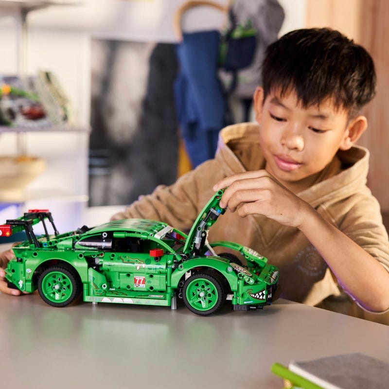 Pré-venda? LEGO® Technic™ Porsche 911 GT3 R Carro de Corrida REXY AO 42224 para Meninos e Meninas a Partir de 11 Anos 1313 Peças Presente de Aniversário