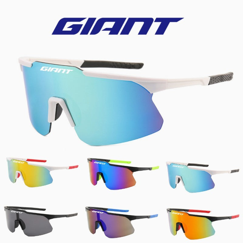 Óculos de sol esportivos gigantes masculinos e femininos para ciclismo ao ar livre, bicicleta, direção, viagem, podem ser combinados com um estojo de pano para óculos.