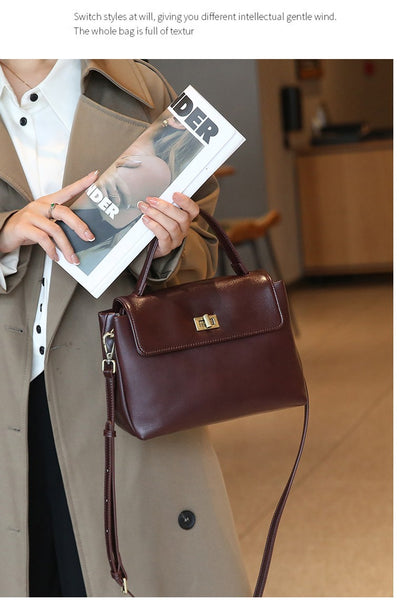Women Cowhide Genuine Leather Tote Bag Lady Designer Luxury Soft Leather Handbag Fashion Crossbody Bags Female Shoulder Handbag