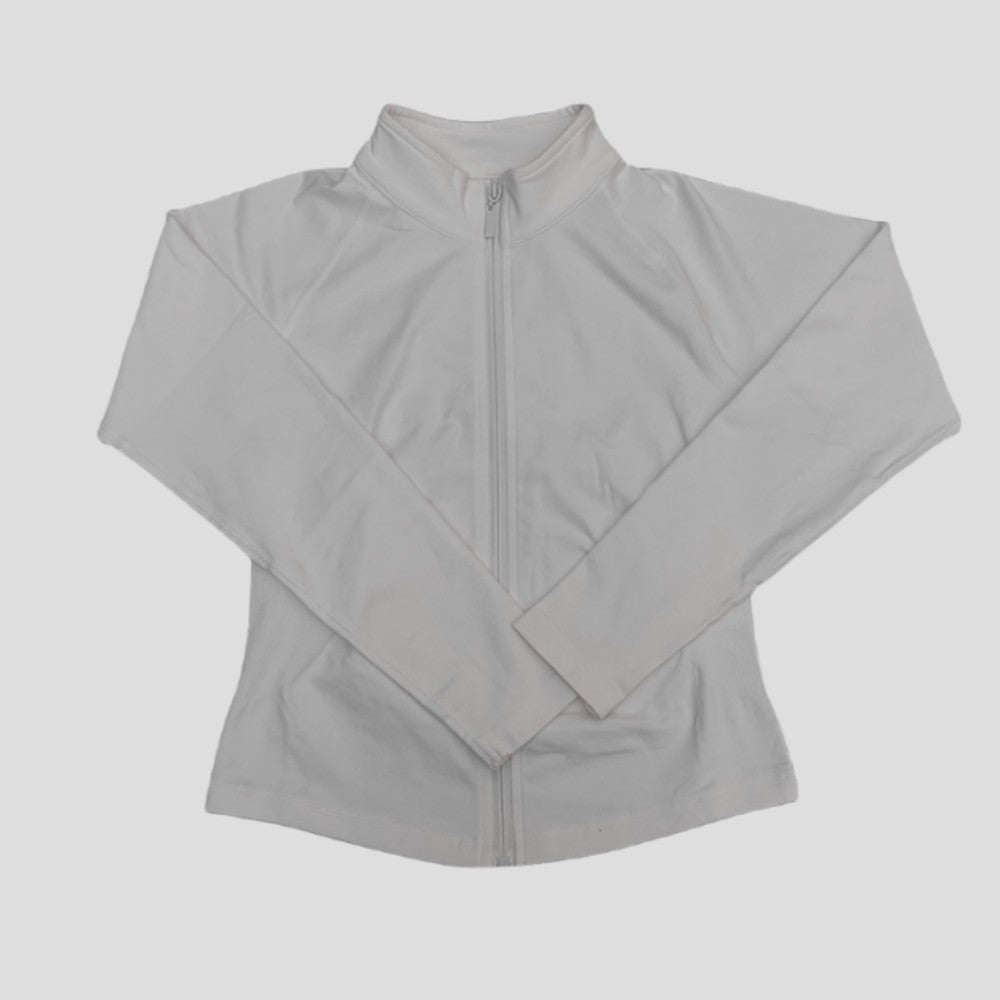 Oner Active Women's Comprehensive Training Jacket Yoga Jacket Gym Jacket Long Sleeve Zipper Tight Plastic Waistband Daily Jacket