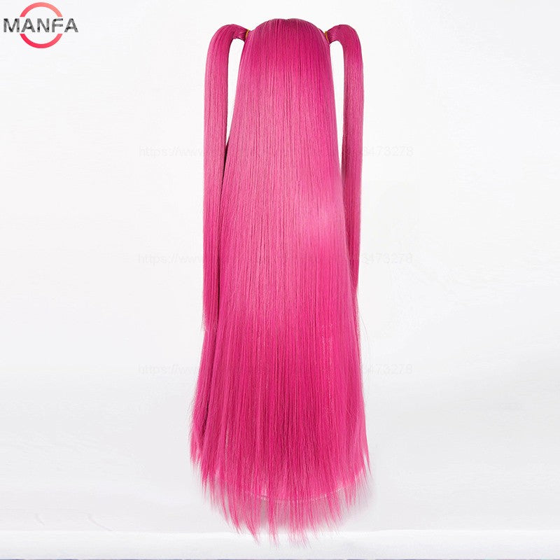 Current fashion trend music singer team role-playing wig Heat Resistant Synthetic Hair Anime Wigs +Wig Cap