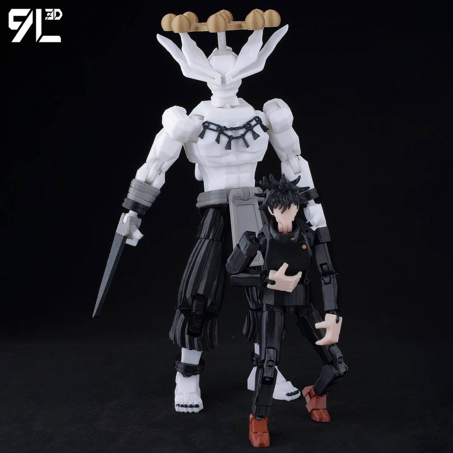 ?9L3D Lucky13 Gojo Sukuna Jujutsu Fushiguro Toji Gojo Satoru Action Figure Dummy13 T13 Multi-Jointed Collectible Toys Titan13