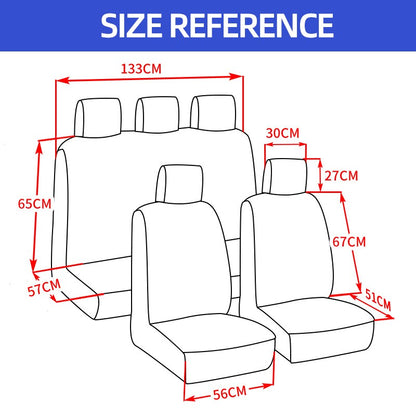 Universal Car seat cover auto Seat Cover 3D Printed Embroidered Fashionable Automotive Interior