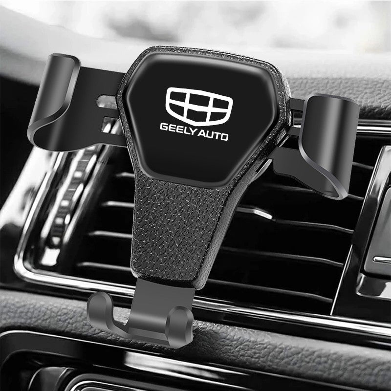 Gravity ABS Vehicle GPS Mobile Phone Holder Car Accessories For Geely Coolray Geometry C GX3 Emgrand EC7 LC Panda Tugella