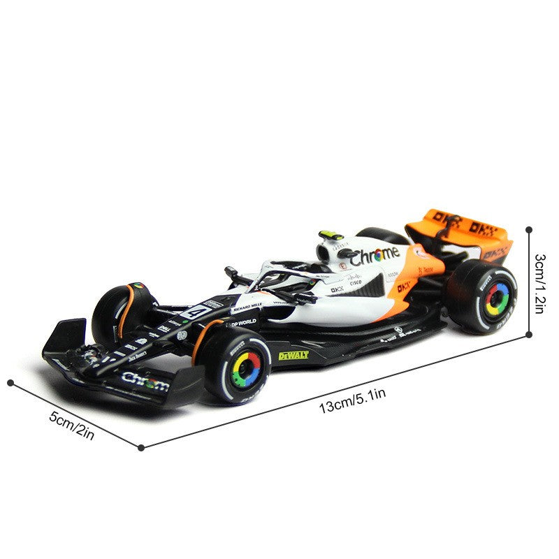 2025 MCL39 Bburago 1:43 Mclaren Mcl38 Monaco MI Grande Prêmio F1 Liga Miniatura Modelo Diecast #4 #81 Lando Norris ?Miniatura de Carro de Brinquedo