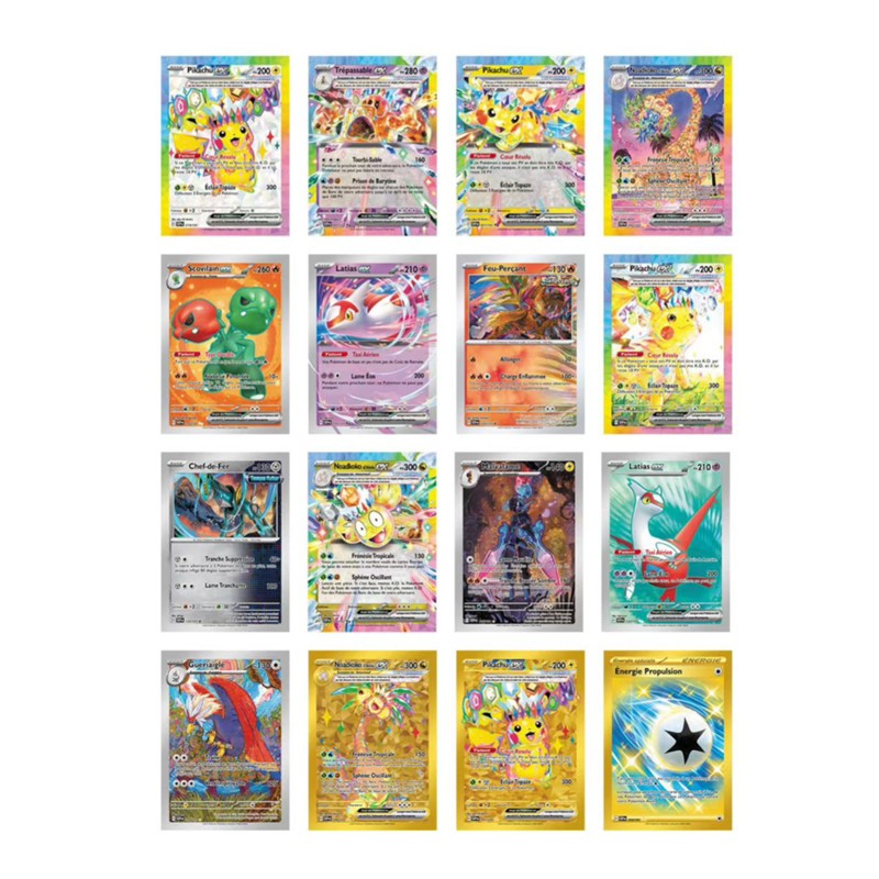 36 Pacotes Franceses de Cartas Pokémon ASTRES RADIEUX Obsidian Flames Brilliant Stars Lost Origin Pokémon Booster Card de Batalha de Transação