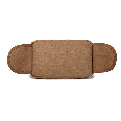 Men's waist bag, travel bag with adjustable shoulder straps, ideal for outdoor hiking and camping