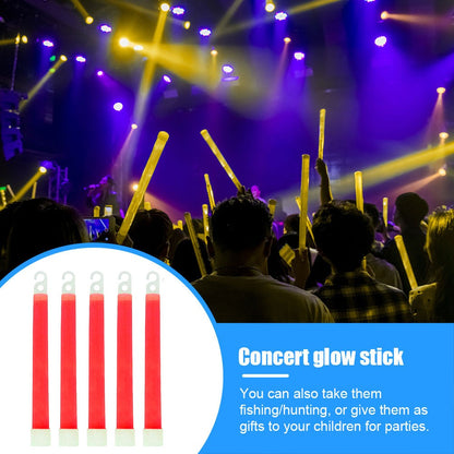 1/5/10PCS Fluorescence Glow Stick Military Glow Light Sticks with Hook Outdoor Emergency Glow In The Dark Party Light Sticks