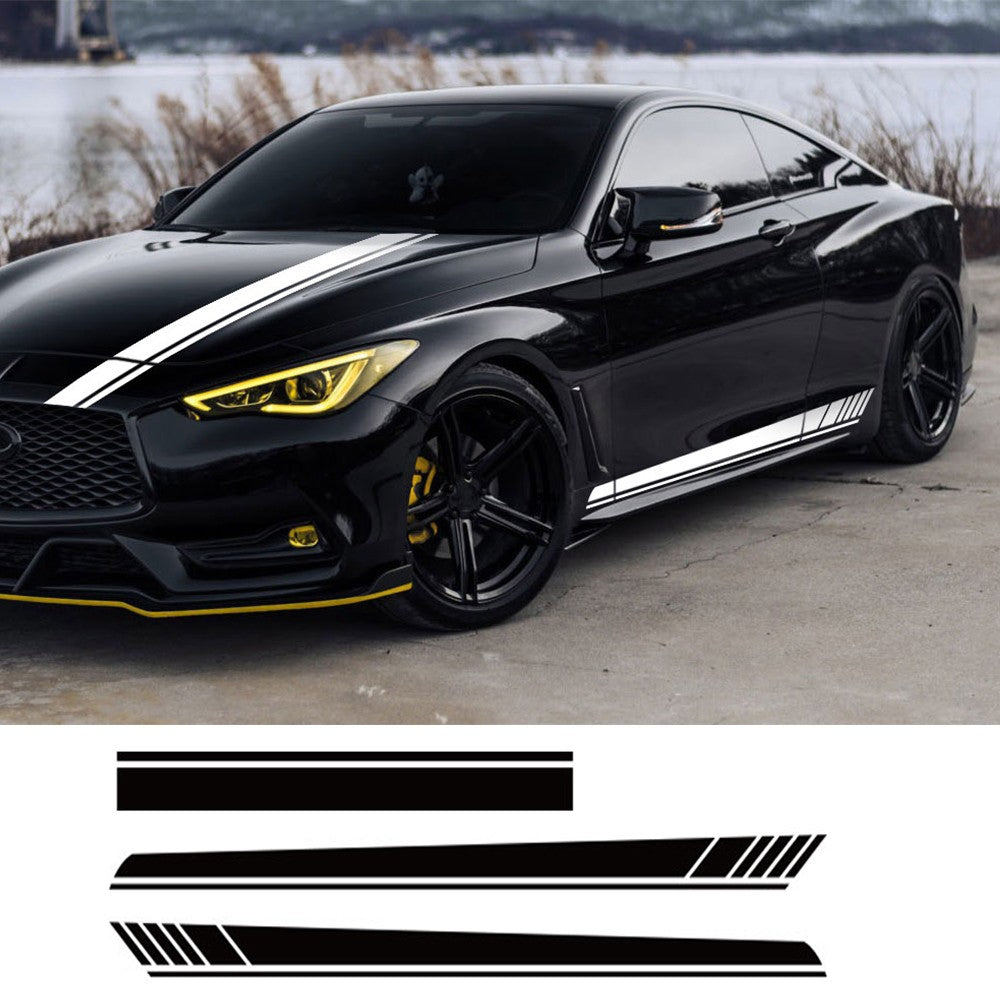 Adesivos de Vinil para Carro Decalque para Capô Audi BMW Mercedes Ford VW Toyota Nissan Kia Renault Hyundai Skoda Acessórios de Tuning Automotivo