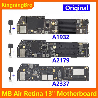 Placa-mãe A1932 Original Para Macbook Air 13" A1932 A2179 A2337 Placa Lógica 820-01521-A 820-01958-A 820-02016-A 2018 2019 2020